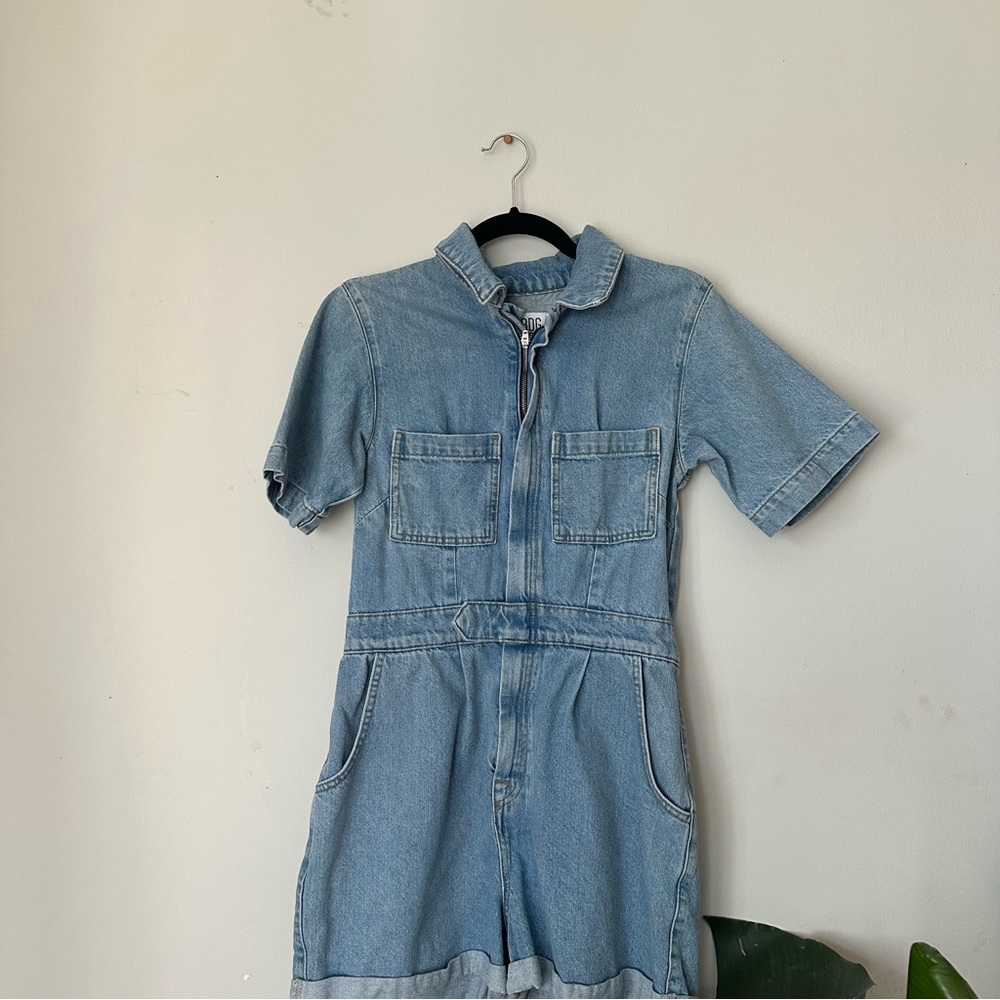 BDG Blue Jumpsuit Classic Denim Style